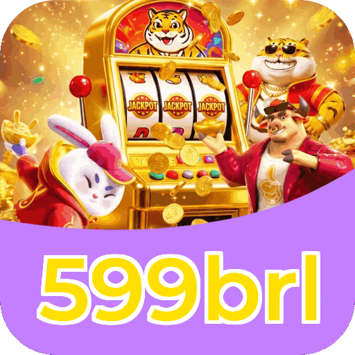 Interface do aplicativo 599brl mostrando jogos disponíveis no iOS e Android